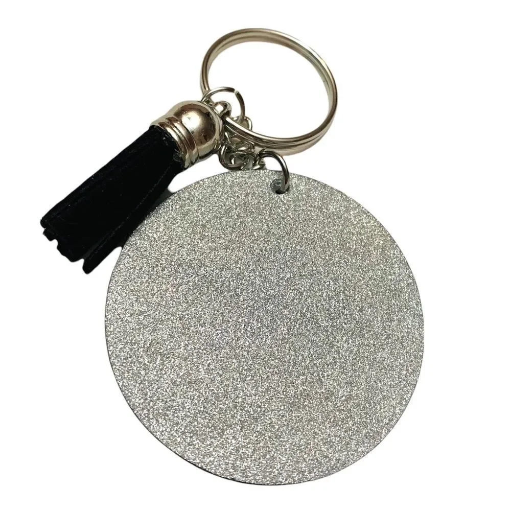 Handmade Yellowstone Keychain 2” diameter! - Picture 2 of 2